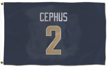 Quintez Cephus Los Angeles Rams  Flag (3 X 5) - Navy