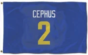 Quintez Cephus Los Angeles Rams  Flag (3 X 5) - Royal