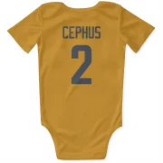 Quintez Cephus Los Angeles Rams  Infant & Newborn Bodysuit - Gold