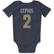 Quintez Cephus Los Angeles Rams  Infant & Newborn Bodysuit - Navy