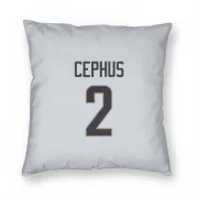 Quintez Cephus Los Angeles Rams  Pillow Cover (18 X 18) - White