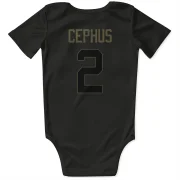 Quintez Cephus Los Angeles Rams  Service Infant & Newborn Bodysuit - Black