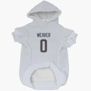 Rashad Weaver Los Angeles Rams  Dog & Cat Pet Hoodie - White