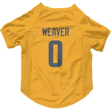 Rashad Weaver Los Angeles Rams  Dog & Cat Pet Jersey - Gold