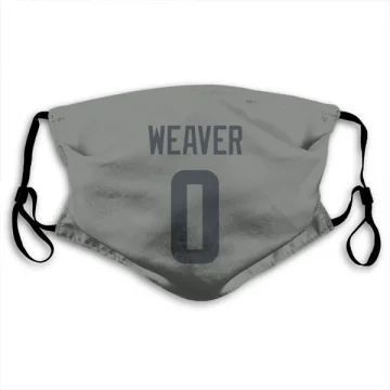 Rashad Weaver Los Angeles Rams  Face Mask - Gray