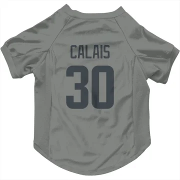 Raymond Calais Los Angeles Rams  Dog & Cat Pet Jersey - Gray