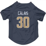 Raymond Calais Los Angeles Rams  Dog & Cat Pet Jersey - Navy