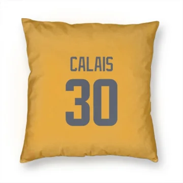 Raymond Calais Los Angeles Rams  Pillow Cover (18 X 18) - Gold