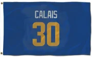 Raymond Calais Los Angeles Rams   Royal  Flag (3 X 5) - Gold