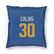 Raymond Calais Los Angeles Rams   Royal  Pillow Cover (18 X 18) - Gold