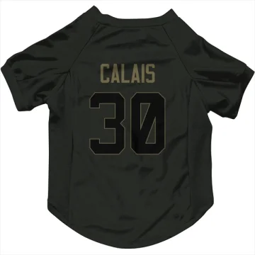 Raymond Calais Los Angeles Rams  Service Dog & Cat Pet Jersey - Black