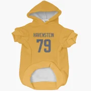 Rob Havenstein Los Angeles Rams  Dog & Cat Pet Hoodie - Gold