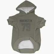 Rob Havenstein Los Angeles Rams  Dog & Cat Pet Hoodie - Olive