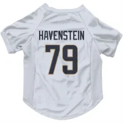 Rob Havenstein Los Angeles Rams  Dog & Cat Pet Jersey - White