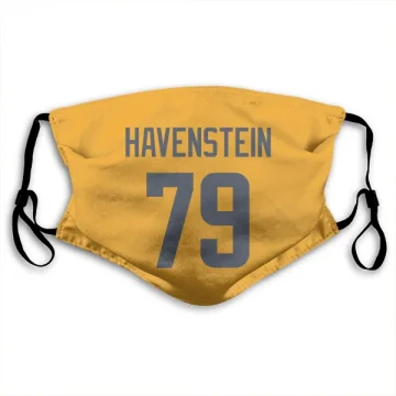 Rob Havenstein Los Angeles Rams  Face Mask - Gold