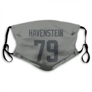 Rob Havenstein Los Angeles Rams  Face Mask - Gray