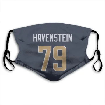 Rob Havenstein Los Angeles Rams  Face Mask - Navy