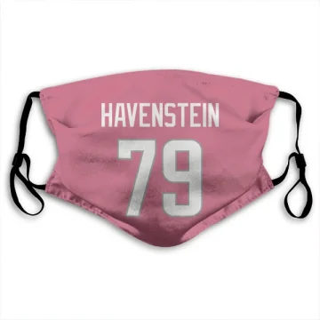 Rob Havenstein Los Angeles Rams  Face Mask - Pink