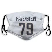 Rob Havenstein Los Angeles Rams  Face Mask - White