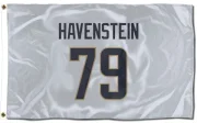 Rob Havenstein Los Angeles Rams  Flag (3 X 5) - White