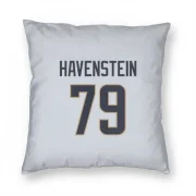 Rob Havenstein Los Angeles Rams  Pillow Cover (18 X 18) - White