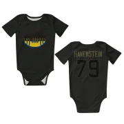 Rob Havenstein Los Angeles Rams  Service Infant & Newborn Bodysuit  - Black