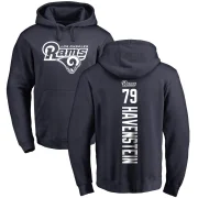 Rob Havenstein Youth Los Angeles Rams Pro Line Backer Pullover Hoodie Navy