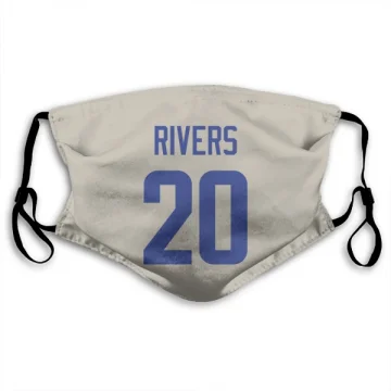 Ronnie Rivers Los Angeles Rams   Bone Face Mask