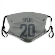 Ronnie Rivers Los Angeles Rams  Face Mask - Gray