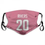 Ronnie Rivers Los Angeles Rams  Face Mask - Pink