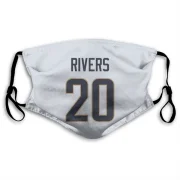 Ronnie Rivers Los Angeles Rams  Face Mask - White