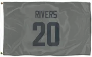 Ronnie Rivers Los Angeles Rams  Flag (3 X 5) - Gray