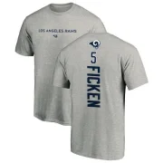 Sam Ficken Youth Los Angeles Rams Pro Line Backer T-Shirt - Ash