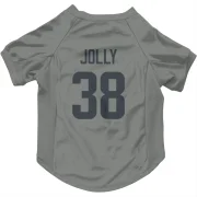 Shaun Jolly Los Angeles Rams  Dog & Cat Pet Jersey - Gray