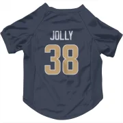 Shaun Jolly Los Angeles Rams  Dog & Cat Pet Jersey - Navy