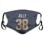 Shaun Jolly Los Angeles Rams  Face Mask - Navy