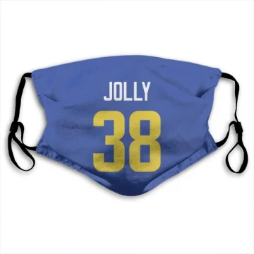 Shaun Jolly Los Angeles Rams  Face Mask - Royal