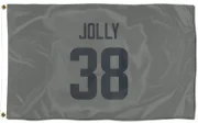 Shaun Jolly Los Angeles Rams  Flag (3 X 5) - Gray