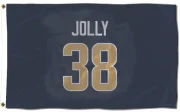 Shaun Jolly Los Angeles Rams  Flag (3 X 5) - Navy