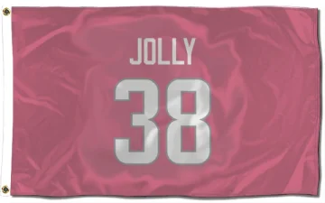 Shaun Jolly Los Angeles Rams  Flag (3 X 5) - Pink