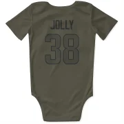 Shaun Jolly Los Angeles Rams  Infant & Newborn Bodysuit - Olive