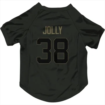 Shaun Jolly Los Angeles Rams  Service Dog & Cat Pet Jersey - Black