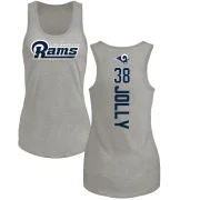 Shaun Jolly Women's Los Angeles Rams Backer Tank Top - Ash