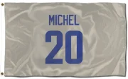 Sony Michel Los Angeles Rams   Bone Flag (3 X 5)