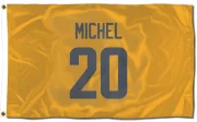 Sony Michel Los Angeles Rams  Flag (3 X 5) - Gold