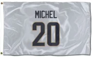 Sony Michel Los Angeles Rams  Flag (3 X 5) - White