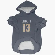 Stetson Bennett Los Angeles Rams  Dog & Cat Pet Hoodie - Navy