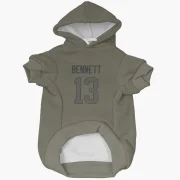 Stetson Bennett Los Angeles Rams  Dog & Cat Pet Hoodie - Olive