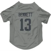 Stetson Bennett Los Angeles Rams  Dog & Cat Pet Jersey - Gray