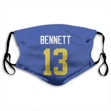 Stetson Bennett Los Angeles Rams  Face Mask - Royal